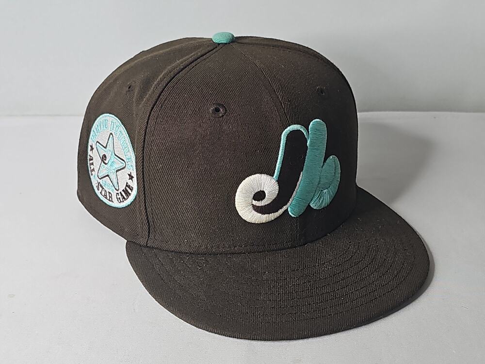 New Era Montreal Expos 1982 All-Star Game Brown/Baby Blue UV 59Fifty Fitted 7.75